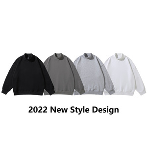 Vente flash : Pull à col roulé pour homme en coton 100% pur, à manches longues, coupe ample, sans capuche, pour la saison hivernale - Product Image 5
