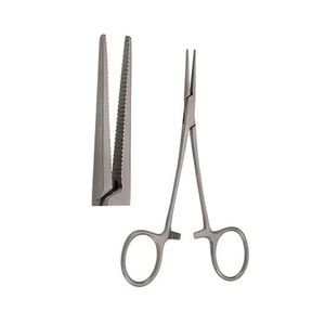 Pinzas Micro Halstead de 12 cm, Instrumento Quirúrgico de Acero Inoxidable de Precisión para Uso Hemostático Fino - Product Image 3