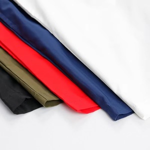 <b>Men</b> Solid Color Polyester Swim <b>Trunks</b> Quick Dry Drawstring Regular Fit Woven Shorts - Product Image 2