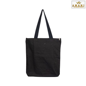 กระเป๋าผ้าแคนวาสแบบพับได้ เป็นมิตรกับสิ่งแวดล้อม เหมาะสำหรับไปทะเล  ทำจากผ้าฝ้ายออร์แกนิค  รับสกรีนโลโก้  ดีไซน์ทันสมัย  จุของได้เยอะ คุณภาพสูง - Product Image 3