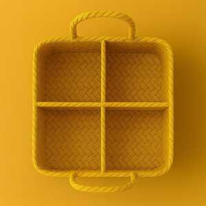 Portavasos de Bambú Tejido a Mano Estilo Bohemio para 6 Vasos |   Organizador de Cocina y Comedor Ecológico y Duradero - Product Image 5