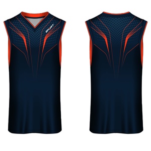 Maillot de basket-ball respirant léger et à séchage rapide de haute qualité avec impression par sublimation pour uniformes d'équipe - Product Image 5