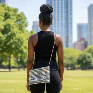 กระเป๋าคลัทช์ไข่มุกสำหรับผู้หญิง กระเป๋าสะพายข้างสำหรับงานเลี้ยงตอนเย็น สายโซ่หรูหรา แฟชั่นทันสมัย รับผลิตตามสั่ง ขายส่ง - Product Image 4