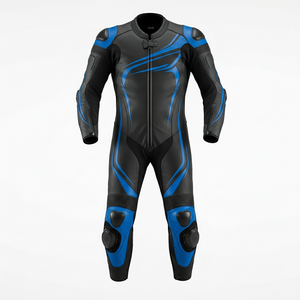 Traje de Motocicleta de Cuero de Alta Calidad para Carreras de Autos, Ropa Deportiva, Colores y Logotipo Personalizados, Chaquetas de Motocicleta Unisex de Cuero Genuino - Product Image 1