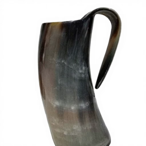 แก้วน้ำดื่มแบบวิกิ้งคุณภาพพรีเมียม พร้อมด้ามจับขัดเงาอย่างดี สีสันปรับแต่งได้ สไตล์ยุโรป สำหรับงานปาร์ตี้ ผลิตในอินเดีย - Product Image 1