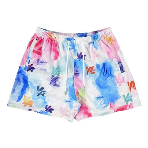 Shorts décontractés d'été pour enfants, trois couleurs, vente en gros d'usine, 100% polyester respirant, taille élastique, pour garçons et filles - Product Image 5
