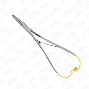 Porte-aiguilles en acier inoxydable de qualité médicale Tc 17 cm, forceps de chirurgie buccale, forceps Lichtenberg, instrument médical - Product Image 2