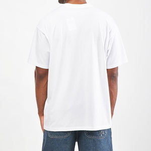 เสื้อยืดผู้ชายแขนสั้นผ้าฝ้ายแท้ 100% ผลิตจากโรงงานโดยตรง ทรงลำลอง สีพื้น แห้งเร็ว ระบายอากาศดี รับสั่งทำสีตามต้องการ MOQ ต่ำ - Product Image 4