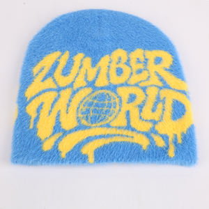 Fashion Plain mohair high quality Beanie Hats <b>Winter</b> Warm Knit <b>Caps</b> for Men Women Soft Cuffed Beanies Streetwear Accessories - Product Image 3