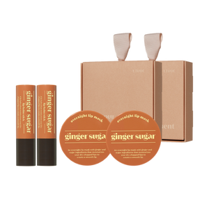 Ensemble de soins pour les lèvres au gingembre et au sucre en 2 pièces, exclusivité Amore Mall, crème à base de plantes, masque pour les lèvres, prix réduit - Product Image 1