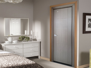 Puerta Exterior Sólida de Primera Calidad, Compuesta, Impermeable, Diseño Moderno, Apertura Lateral para Apartamentos, Baño, Alta Calidad, Vietnam - Product Image 4