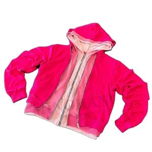 OEM Sudadera con capucha Unisex de gran tamaño de peso pesado de algodón mezclado francés Terry 3 Zip Hoodies Cremallera Tres capas Zip up Sudadera con capucha en blanco Hombres - Product Image 3