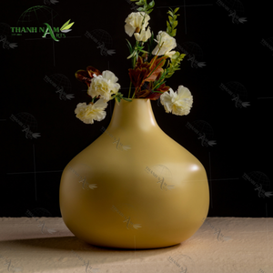 Jarrón de mesa de bambú en espiral moderno-Material natural ecológico y duradero para decoración del hogar - Product Image 1