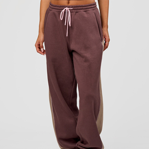 High Quality Women's Flare Pants Flat Front Wide Leg Mid Waist Customizable Options-New Fashion Casual Straight Style for Winter - Product Image 1