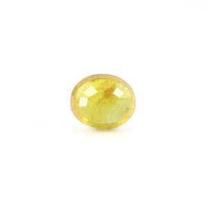 Yellow Sapphire 4.85 Carat Heart Cut Loose Gemstone for Fine Jewelry - Product Image 2