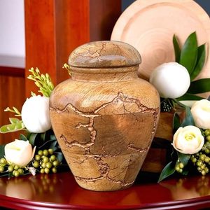 Urna rústica de madera, urna rústica para recuerdo, urna rústica de madera natural, urna rústica para cenizas, urna rústica para cremación - Product Image 2