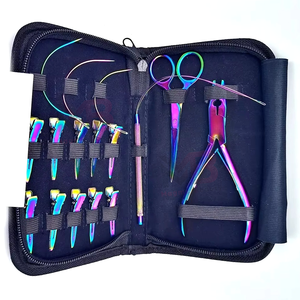 Kit d'extension de cheveux professionnel MAGMA BEAUTY, ensemble complet avec pinces en acier inoxydable de qualité chirurgicale pour usage commercial - Product Image 4