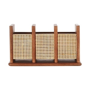 Natural Wood Cutlery Holder <b>Kitchen</b> Utensil Stand <b>for</b> Home and Restaurant - Product Image 2