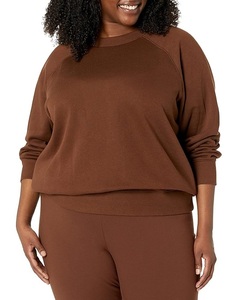 Sweat-shirt en coton pour femme, col rond, manches longues, coupe oversize, confortable, de luxe, meilleur prix, fabriqué au Bangladesh - Product Image 5