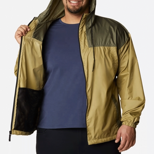Veste coupe-vent légère pour homme, imperméable, à capuche, pour sports de plein air, décontractée, bicolore, respirante, vêtements de sport printemps-automne - Product Image 5