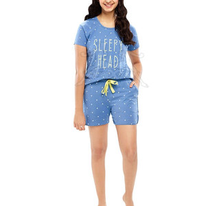 Conjunto de Pantalones Cortos de Pijama a la Moda, Material Suave, para Uso Diario en el Hogar y un Descanso Confortable - Product Image 2