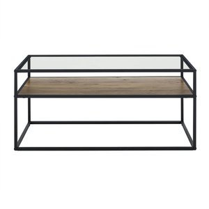 Table basse haut de gamme en marbre fait main avec base en métal, mobilier moderne pour salon - Product Image 4