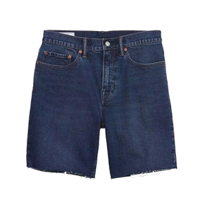 Street Fashion Casual Skater Boy Jorts Snow Wash Denim Straight-leg Half Pant Bottom Short Baggy Summer Embroidery <b>Jeans</b> - Product Image 4