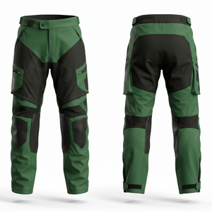 Latest Design Textile Motorcycle Riding Pants <b>Waterproof</b> Protective Biker Breathable Armored with Knee <b>Pads</b> Motorbike Pants Men - Product Image 4