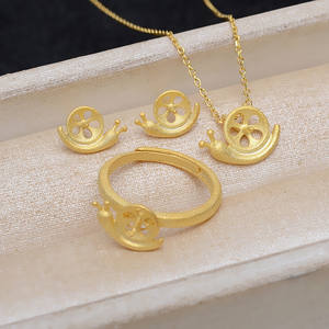 S925 Silver Snail Matte Pendant Earnail Ring <b>Pearl</b> Earrings DIY Accessories Holder Female Fashion <b>Jewelry</b> <b>Set</b> 4798 - Product Image 1