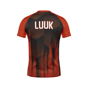 เสื้อยืดผู้ชายทรงปกติ พิมพ์ลายตามสั่ง ผ้าโพลีเอสเตอร์ 100% ระบายอากาศได้ดี เป็นมิตรกับสิ่งแวดล้อม สวมใส่สบาย คุณภาพสูง เย็บอย่างดี - Product Image 3