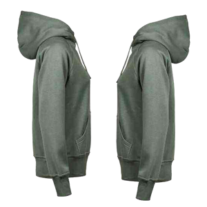 Sudadera con capucha para mujer, manga larga, color sólido, forro polar de algodón, transpirable, para otoño - Product Image 6
