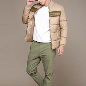 Veste matelassée légère pour homme, design personnalisé OEM ODM, veste rembourrée brillante, streetwear, veste matelassée épaisse et chaude - Product Image 4