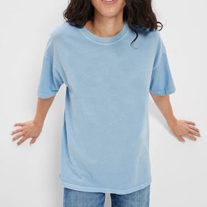 Camisetas de Mujer al por Mayor, OEM ODM, 180gsm, Estilo Vintage, Corte Ajustado, Hombros Caídos, con Agujeros, Ropa Casual de Verano, Alta Calidad - Product Image 4