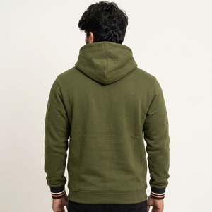 Men puff printing <b>hoodie</b> designed with durable raised graphics warm interior <b>soft</b> fabric relaxed silhouette suitable - Product Image 2