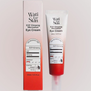 ครีมบำรุงรอบดวงตาสำหรับรอยคล้ำใต้ตา สูตรเกาหลี K-Beauty ยี่ห้อ Whatiforskin EGF Ginseng micro Spicule EyeCream ผลิตในเกาหลี - Product Image 3