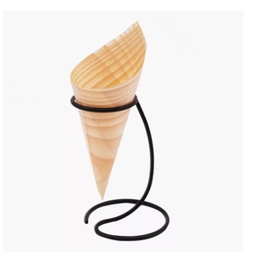 Soporte de hierro para conos de helado, expositor de conos de helado enrollables a mano, soporte para conos de helado, exhibidor de helados al por mayor. - Product Image 6