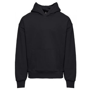 Sudadera con Capucha de Algodón Grueso de 500 Gsm, Estilo Urbano, con Estampado Puff, para Hombre, Talla Grande, Unisex, con Logotipo Personalizado, Sudadera con Capucha Lisa para Hombre - Product Image 4