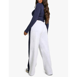 Pantalon décontracté ample d'été pour femme, 100 % coton, couleur unie, pantalon de survêtement pour femme, service OEM disponible, en vente - Product Image 5