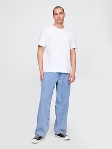 T-shirt en coton blanc uni pour homme, manches courtes, col rond, coupe classique, jersey décontracté, couleur unie, design vierge, fabrication OEM - Product Image 2