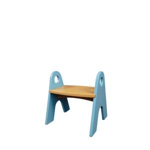 Muebles de Salón Casuales Azules Estilo Vietnamita, Madera Contrachapada de Pino Americano, Silla Infantil para el Hogar - Product Image 1