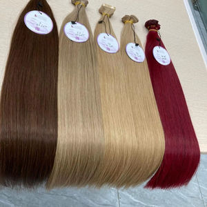 Les Meilleures Ventes de Bundles de Cheveux Humains Lisses en Bande, Couleur Piano Vietnamienne, Cuticules Alignées, Prix de Gros - Product Image 6