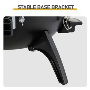 1600W Portable Double Layer Electric Countertop <b>BBQ</b> Grill <b>Indoor</b>/Outdoor Use with Black Color - Product Image 6