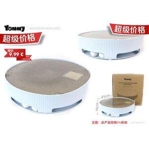 แผ่นข่วนเล็บแมว ยอมมี่ ขนาด 41 ซม. รูปทรงกลม ผิวหน้ากระดาษทราย สำหรับแมว - Product Image 2