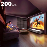 Projecteur Home Cinéma Pro 1800 Lumens 700 ANSI 1080P 4K Fournisseur de gros Fabricants d'écrans de films Projecteur