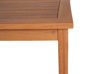 Mesa de centro de listones de madera maciza moderna, centro de mesa para patio exterior, set tipo sofá hecho en Vietnam para hoteles y villas - Product Image 5