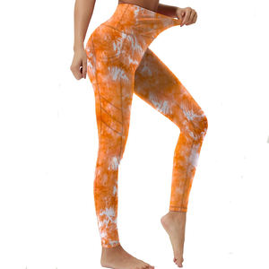Pantalons de yoga pour femmes, design personnalisé, sublimation, qualité export, prix de gros, anti-transpiration, leggings de sport, fournisseur pakistanais. - Product Image 6