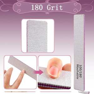 Lima de Uñas de Doble Cara para Uñas Naturales y Acrílicas, Lima de Uñas Resistente para Uso en Salón y en Casa - Product Image 3