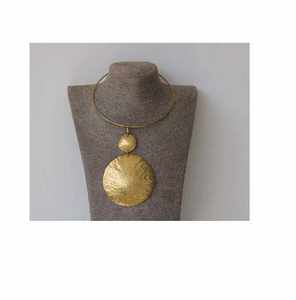 Collar de Latón de Última Moda para Fiestas, para Mujeres y Niñas, 100% de Alta Calidad, Collar de Latón de Gran Tamaño, Hecho a Mano por el Fabricante - Product Image 5