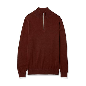 Plain Black Half <b>Zip</b> Sweatshirt Men Casual Cotton Pullover OEM ODM Custom Apparel USA Streetwear Fashion - Product Image 6