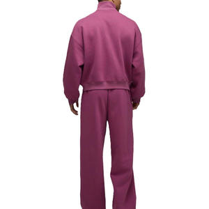Conjunto Deportivo de Invierno al Por Mayor: Chaqueta con Capucha y Cordón Ajustable y Pantalones Jogger para Entrenamiento, Running y Gimnasio - Product Image 5